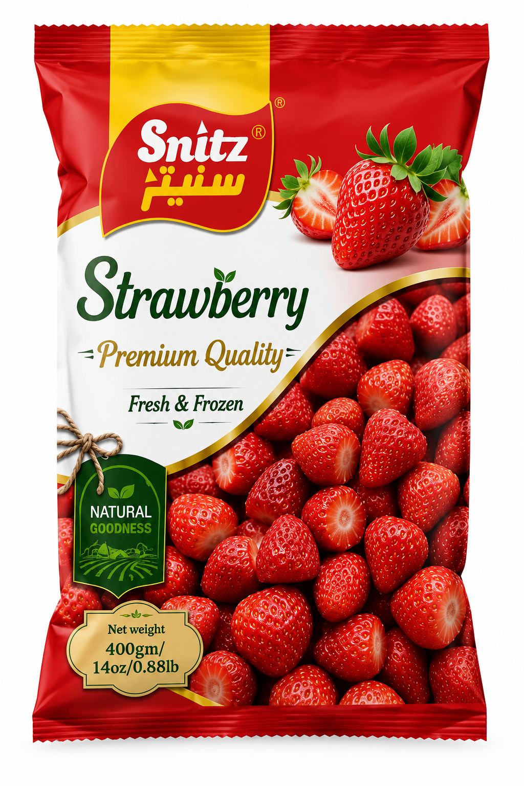 Snitz Strawberry — Premium Quality